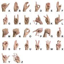 langage des signes