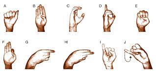 langue de signes