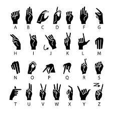le langage des signe
