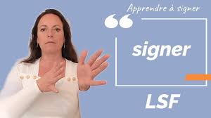 signer langue des signes