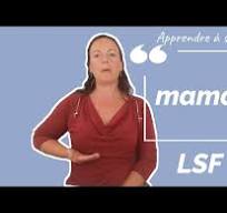 maman en langue des signes