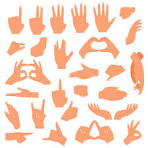 langage des mains