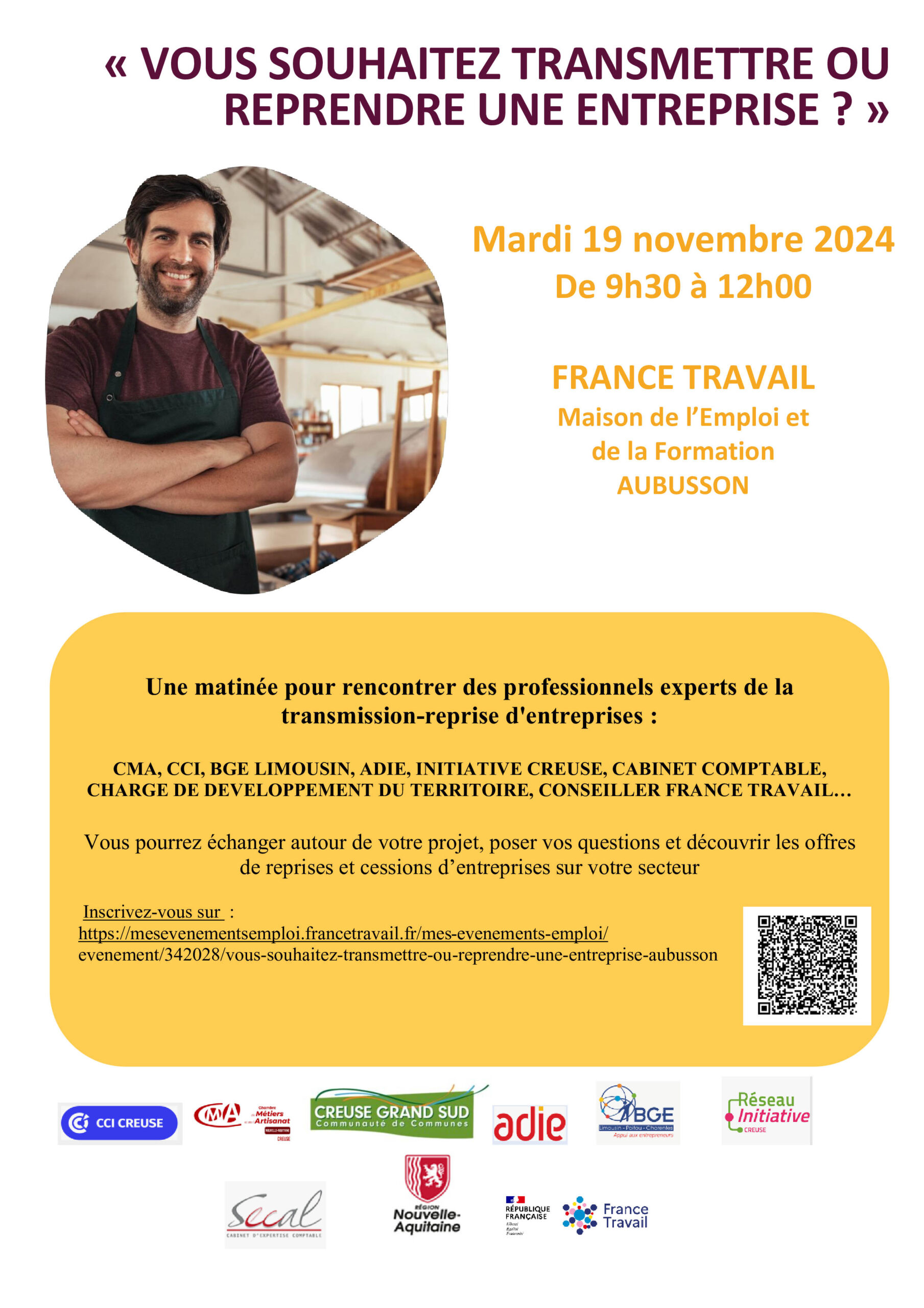 formation reprendre une entreprise