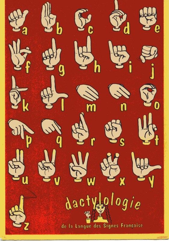 d en langue des signes