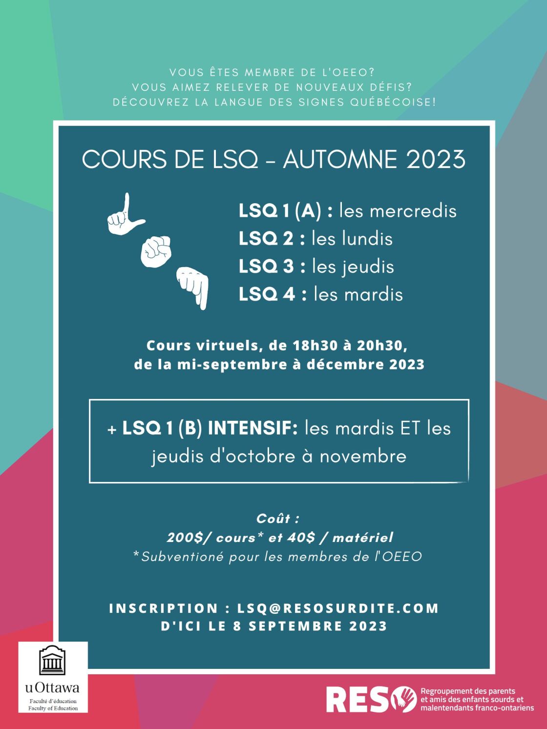 lsq cours